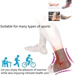 Topika - Plantar Fasciitis Night Splint Sock with Massage Ball and Foot Pad