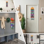 Topika - Cap Storage Organiser Hat Rack, Wall-Mounted Hat Hanger For Caps