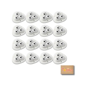 Topika-Mini Caster Wheels Self Adhesive,Ball Transfer Casters Rollers Wheel