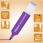 VSelect Pastel Highlighter Set, 6 Assorted Colours with Chisel Tip
