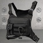 Topika Tactical Chest Bag & Holster Set Durable Water-Resistant Nylon Pack