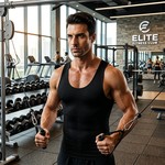 Topika - Compression Vests For Men Men Seamless Shaper Vest Tummy Control
