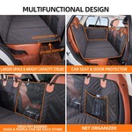 Topika Hard Bottom Dog Car Seat Cover Waterproof Hammock