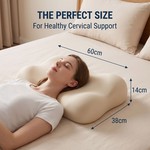 Topika - Cervical Memory Foam Pillow, Neck And Shoulder Support