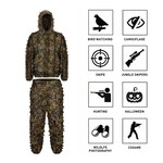 Topika Ghillie Suit 3D Leafy Camo Suit for Hunting & Wildlife Photography