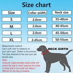 TopikaPet - Adjustable Dog Collar with Titanium Clip & Reflective Strips