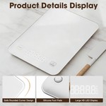 Topika Digital Kitchen Scale With App Automatically Calculate Food Calories
