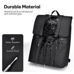 Topika 16 Inch Water-Resistant Laptop Backpack for Work Travel College