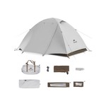 Naturehike - Camping Tent 2 Person, Lightweight Waterproof Hiking Tent