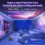 Topika 13in1 Projector Galaxy And Planet Light Projector Adjustable focus
