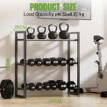 Topika - Adjustable Dumbbell Rack Weight Rack Gym Rack For Home Gym Storage