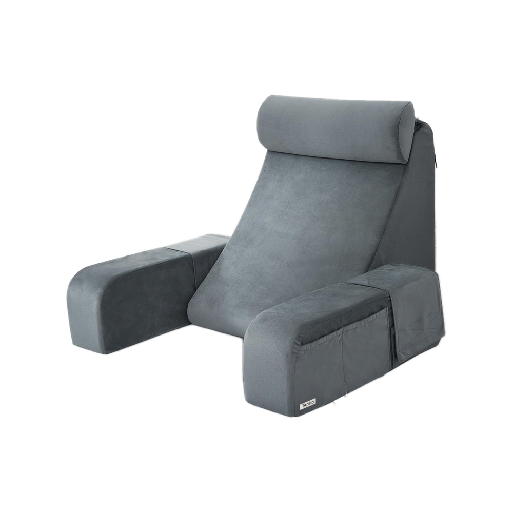 Topika Detachable Reading Pillow with Armrests, Read Chair&Headboard Pillow Topika Detachable Reading Pillow with Armrests, Read Chair&Headboard Pillow