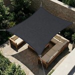Topika Rectangle Shaded Net Shade Covering Black Sun Shade Sail for Garden