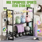 Topika - Adjustable Dumbbell Rack Weight Rack Gym Rack For Home Gym Storage