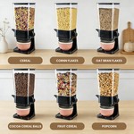 Topika Grain Dispenser Countertop 2 Pcs 5.5L Multifunction Dry food Storage