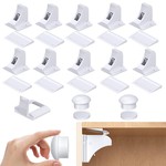 Topika Child Proof Cabinet Locks Baby Proofing Magnetic Design