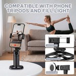 Topika Tripod Stand For Phone Rotating Motion Tripod 360 Face Tracking