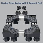 Topika -Washer and Dryer Stand, Adjustable Base with Enhanced Stability