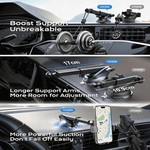 Topika - Car Wireless Charger, 15W Car Charger, Car Charger Iphone Mount