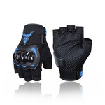Motocentric Motorcycle Gloves Motorbike Half Finger Gloves