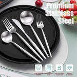 Cutlery Flatware Utensils Set for Weddings - 30 Piece