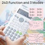 Topika - Calculator Scientific Calculator Calculator 240 Functions Display