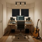 Self-Adhesive Sound Proof Foam Panels, 6/12pcs Acoustic Panels