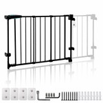 Topika Baby Gate for Stairs, 75-110cm Adjustable Safety Gate