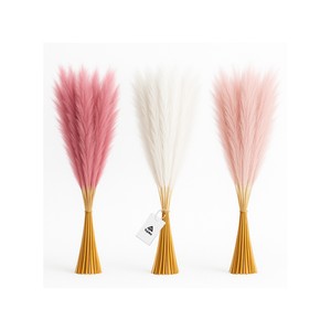 Topika Dried Pampas Grass Decor Artificial Flower for Home Decor 30pcs pink