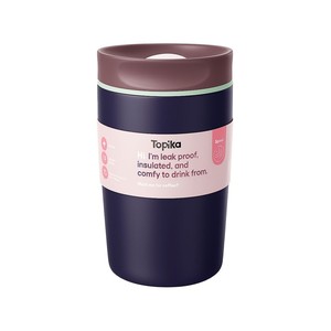 Topika - 350ml 304 Stainless Steel Coffee Cup, Iced Coffee cups for Travel