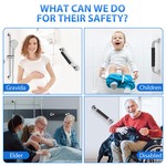 Topika Shower Grab Bars for Wall Safety Bathroom Handicap Handle for Senior