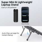 Topika Portable Laptop Stand, Adjustable Height, Foldable, Compact Desk Pro