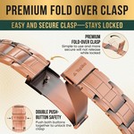 Topika Men's 3-Row Copper Magnetic Bracelet