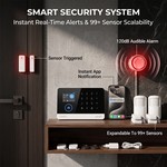Topika - Smart Home Security Alarm System Full Kit With WiFi & GSM Alerts
