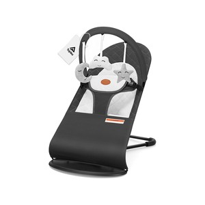 Topika 0-18 Month Baby Portable Baby Bouncer & Rocker Chair with Plush Toys