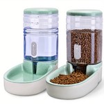 Topika Automatic Dog /Cat Feeder & Gravity Water Dispenser Set 3.8L