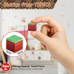 Topika 100 Pieces Magnetic Blocks, Magnetic Cubes, Magnetic Building