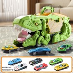 Topika Dinosaur Toy Truck for Boys, 6 Cars, Assembly Toy for Kids 3-5