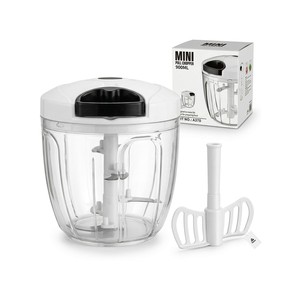 Topika Quick Hand Chopper 900ml String Chopper Blender Machine&5 Blades