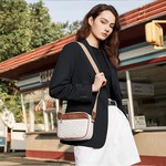 Topika - Small Crossbody Bag for Women with Wide Strap & Multi Pockets