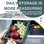 Topika 2.8L Collapsible Storage Crates Multi-Purpose Plastic Baskets