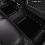Topika Faux Leather Car Floor Mats for any Car Waterproof Universal Set