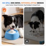 Topika Slow Feeder Dog Bowl for Liquid Treats, Rolling Ball
