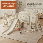 Topika Kids Slide & Swing Set, Slide for Toddlers, Outdoor and Indoor Play