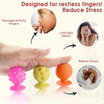 Topika Sensory Fidget Suction Toys for Kids,8 Piece Calm Down Stress Relief