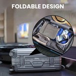 Topika 85L Foldable Duffle Bag With Shoe Compartment , Multiple Pockets