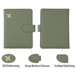 Topika RFID Passport Holder Wallet with Multiple Card Slot Pocket-Friendly