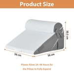 Topika - Wedge Pillow Post Surgery,Bed Wedge Pillows for Adult Sleep Apnoea