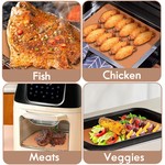 Topika Teflon Baking Sheets 60x80cm, Non-Stick Oven Liners, Large, Cuttable