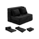 Topika - 4-In-1 Sofa Bed, Foldable Couch Bed With Pillows, Double Size